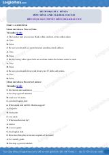 Đề thi học kì 2 Tiếng Anh 12 Global Success - Đề số 1